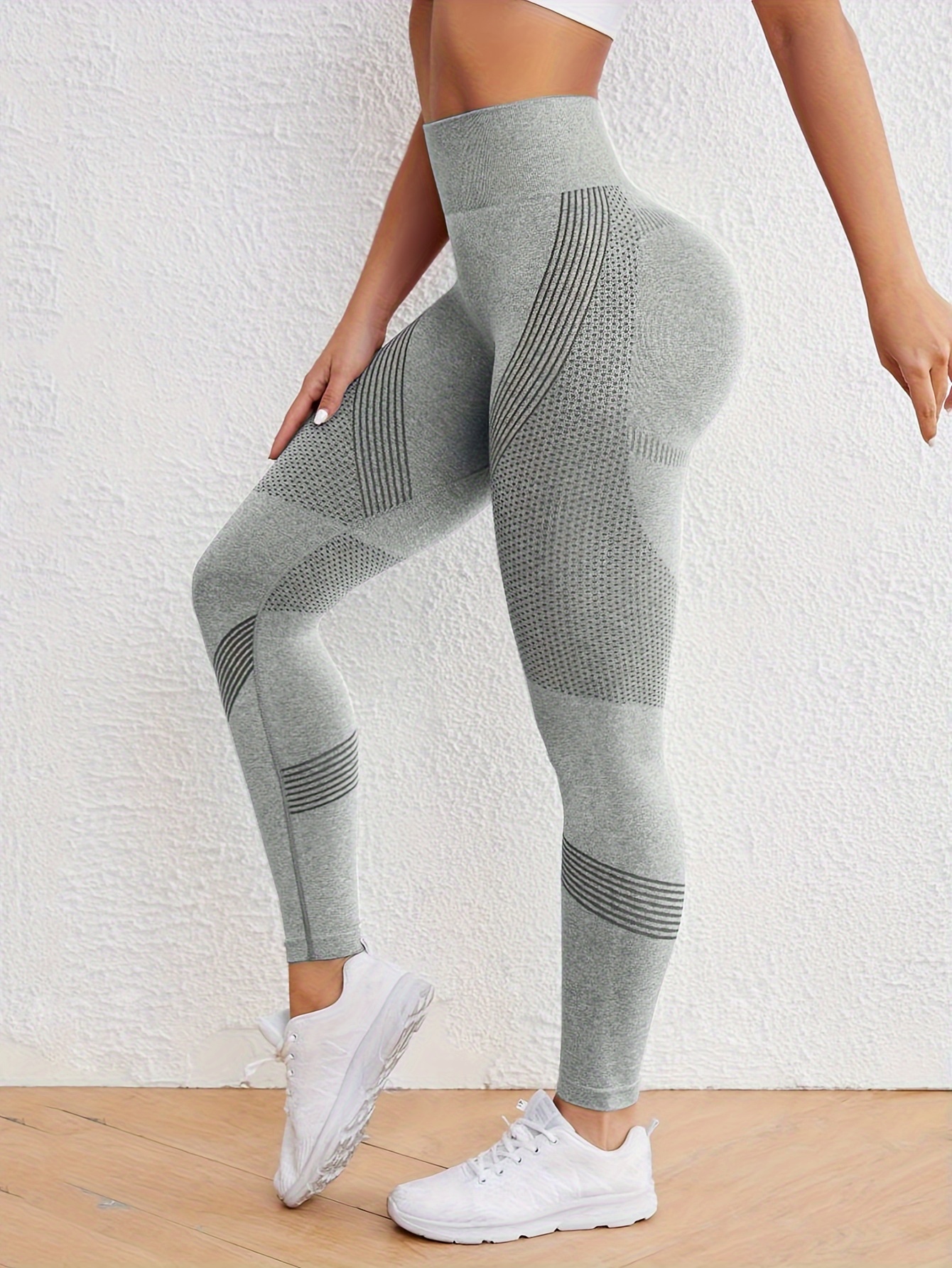 high stretch comfortable quick drying sports leggings high waist seamless yoga pants womens activewear details 22